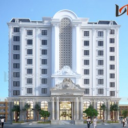 Khách sạn tân cổ điển nhẹ nhàng vẫn sang trọng, quý phái  KSVP16