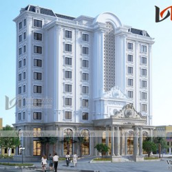 Khách sạn tân cổ điển nhẹ nhàng vẫn sang trọng, quý phái  KSVP16