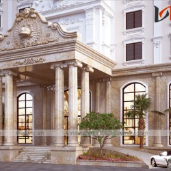 Khách sạn tân cổ điển nhẹ nhàng vẫn sang trọng, quý phái  KSVP16