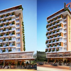 Thiết kế khách sạn hiện đại tiêu chuẩn 4 sao trên đỉnh Tam Đảo KSVP18