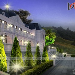 Mẫu thiết kế biệt thự lâu đài cổ điển nguy nga tại Sa Pa LDDT10