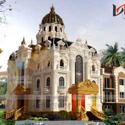 Mẫu thiết kế lâu đài cổ điển sang trọng đẳng cấp LDDT1811