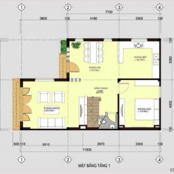 Mẫu thiết kế nhà biệt thự phố 3 tầng đẹp BT1405