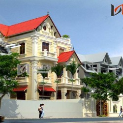Biệt thự tân cổ điển 3 tầng 150m2 thiết kế tinh tế và sang trọng BT1456