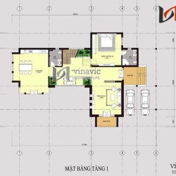 Biệt thự vườn 250m2 3 tầng thiết kế hiện đại ở Hải Phòng BT1473