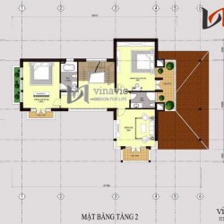 Biệt thự vườn 250m2 3 tầng thiết kế hiện đại ở Hải Phòng BT1473