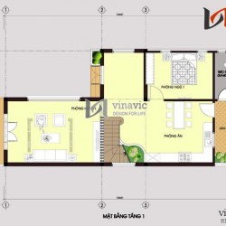 Nhà phố mặt tiền 7m hiện đại 3 tầng thiết kế kiểu tân cổ điển BT1482