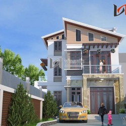 Biệt thự 120m2 5 phòng ngủ 3 tầng 1 P.Khách, 1 P.Bếp ăn, 2 P.WC BT1487