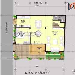 Nhà 3 tầng 100m2 mặt tiền 9m 3 phòng ngủ P.Khách, P.Bếp, P.Thờ BT1506