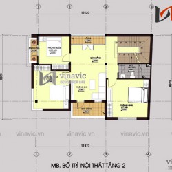 Nhà 3 tầng 100m2 mặt tiền 9m 3 phòng ngủ P.Khách, P.Bếp, P.Thờ BT1506