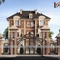 Biệt thự cổ kính sang trọng 400m2 3 tầng ở Hải Phòng mức đầu tư dự kiến 3 tỷ BT1649