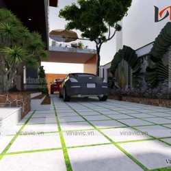 Nhà 3 tầng 1 mặt tiền hiện đại 300m2 mức đầu tư dự kiến 2,5 tỷ BT1651