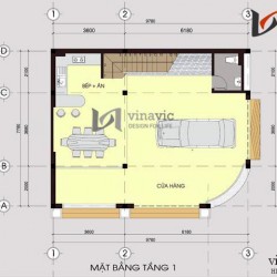 Nhà biệt thự đẹp 4 tầng kết hợp kinh doanh BT1425