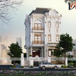 Biệt thự 4 tầng phong cách tân cổ điển ở Phú QuốcBT1641
