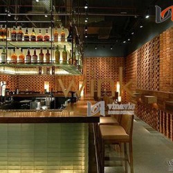 Xem mẫu thiết kế nhà hàng trang trọng đẹp lung linh NH02