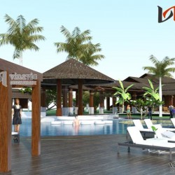 Xem mẫu nhà hàng đơn giản hòa mình vào thiên nhiên NH04
