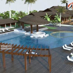 Xem mẫu nhà hàng đơn giản hòa mình vào thiên nhiên NH04