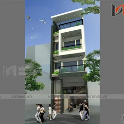 Xem mẫu thiết kế nhà ống 3 tầng hiện đại và nổi bật NO1452