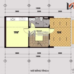 Mẫu thiết kế nhà ở văn phòng đẹp 6 tầng hiện đại thanh lịch NO1435