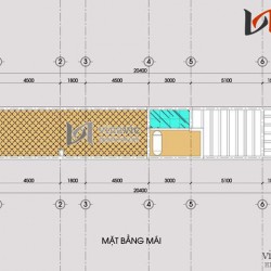 Mẫu thiết kế nhà ống đẹp 4 tầng phong cách hiện đại NO1425