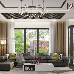 Mẫu thiết kế nội thất hiện đại cho căn Biệt thự 3 tầng NTBT1800