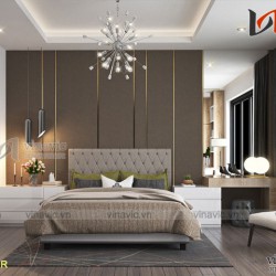 Mẫu thiết kế nội thất hiện đại cho căn Biệt thự 3 tầng NTBT1800