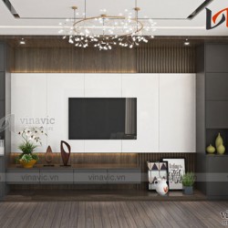 Mẫu thiết kế nội thất hiện đại cho căn Biệt thự 3 tầng NTBT1800