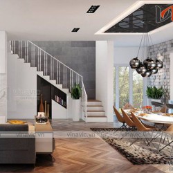 Xu hướng bố trí nội thất hiện đại thể hiện cá tính gia chủ biệt thự NTB1600