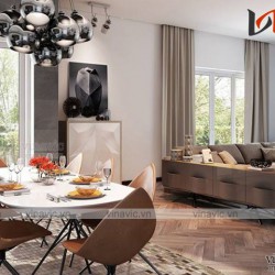 Xu hướng bố trí nội thất hiện đại thể hiện cá tính gia chủ biệt thự NTB1600