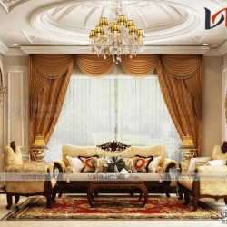 Niềm tự hào của gia đình ông Dũng với nội thất biệt thự cổ điển NTB1602