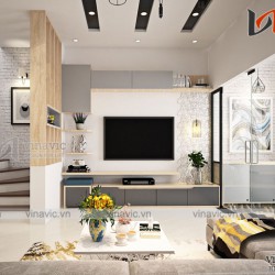 Mẫu thiết kế nội thất hiện đại cho căn nhà phố diện tích nhỏ NTNO1620