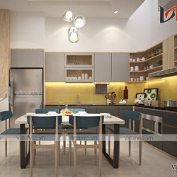 Mẫu thiết kế nội thất hiện đại cho căn nhà phố diện tích nhỏ NTNO1620