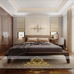Mẫu thiết kế Phong cách nội thất hiện đại tối giản đẹp cho biệt thự BT2019 