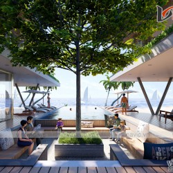 Nhà hiện đại 2 tầng 750m2 kiểu Singapore ở ven biển Phú Quốc BT1914