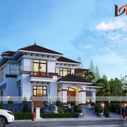 Nhà vuông 300m2 3 phòng ngủ 2 tầng mặt tiền 15m ở Sơn La BT1901