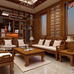 Say đắm với nét đẹp tinh tế nội thất biệt thự cổ điển NTB1407