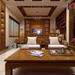 Say đắm với nét đẹp tinh tế nội thất biệt thự cổ điển NTB1407
