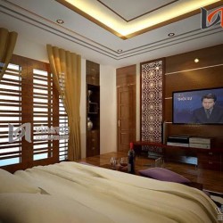 Say đắm với nét đẹp tinh tế nội thất biệt thự cổ điển NTB1407