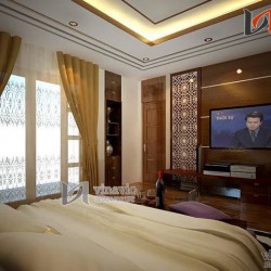 Say đắm với nét đẹp tinh tế nội thất biệt thự cổ điển NTB1407