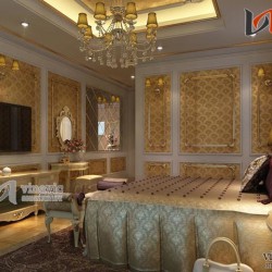 Nội thất phong cách hoàng gia biệt thự cổ điển NTB1409