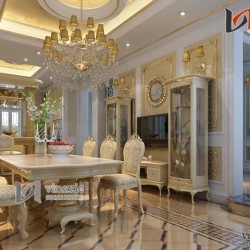 Nội thất phong cách hoàng gia biệt thự cổ điển NTB1409