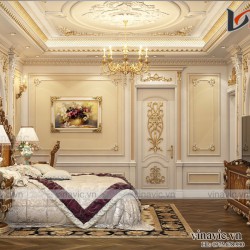 Biệt thự lâu đài Pháp cổ điển đẹp như mơ của doanh nhân LDDT2001