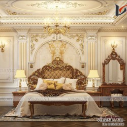 Biệt thự lâu đài Pháp cổ điển đẹp như mơ của doanh nhân LDDT2001