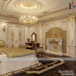 Biệt thự lâu đài Pháp cổ điển đẹp như mơ của doanh nhân LDDT2001