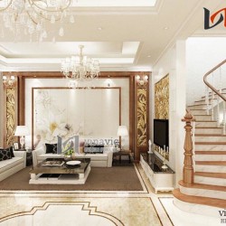 Nội thất biệt thự đẳng cấp sang trọng NTB1401