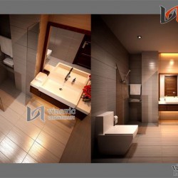 Thiết kế nội thất tinh tế của biệt thự hiện đại NTB1402