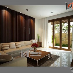 Thiết kế nội thất tinh tế của biệt thự hiện đại NTB1402