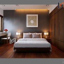 Thiết kế nội thất tinh tế của biệt thự hiện đại NTB1402
