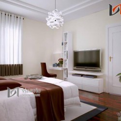 Phong cách hiện đại trẻ trung của nội thất biệt thự NTB1404
