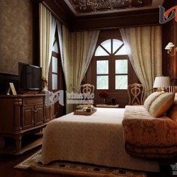 Ngắm nhìn nội thất đẳng cấp biệt thự cổ điển NTB1405